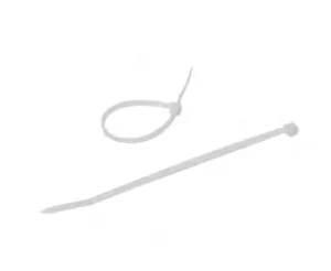 Collier autobloquant incolore 3.6 x 140 mm - sachet de 50